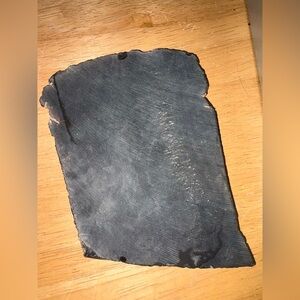 Slate Gray slab rock.  #2.     5.7oz  perfect for cabs